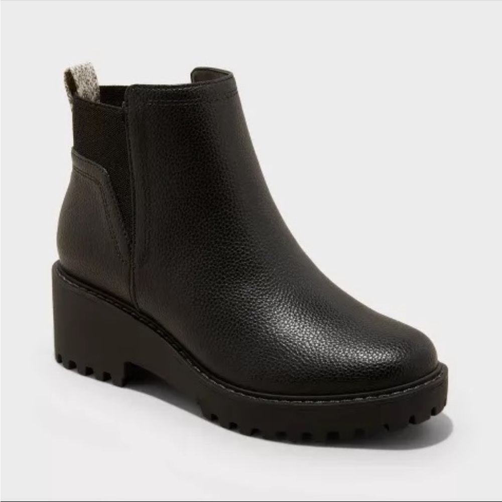 Women's Taci Boots with Memory Foam Insole - Universal Thread sz 11 Black